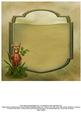 Flower Cat 8x8 Insert - Red & Green
