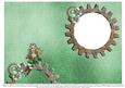 Helga Frost - A5 Christmas Insert - Green