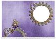 Helga Frost - A5 Christmas Insert - Purple