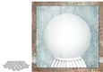 Christmas Snowglobe 8x8 Quick Card - Insert