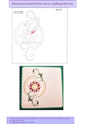 ED204 Christmas floral