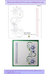 ED205 floral border