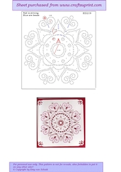 ED219 Valentine mandala