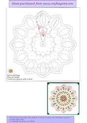 ED150 Mandala floral