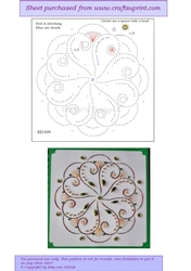 ED199 Christmas mandala