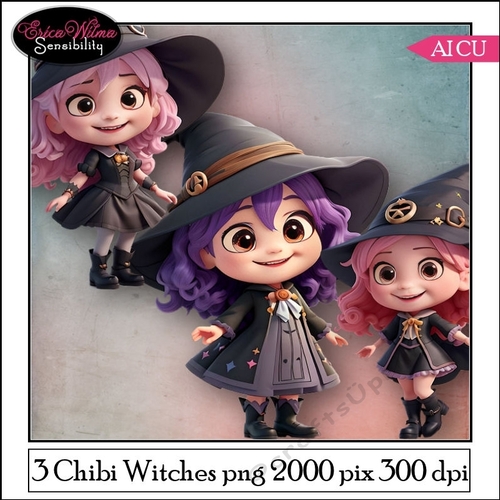 EW AI Chibi Witches 01 2023