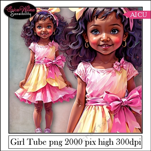 EW AI Watercolor Girl 01