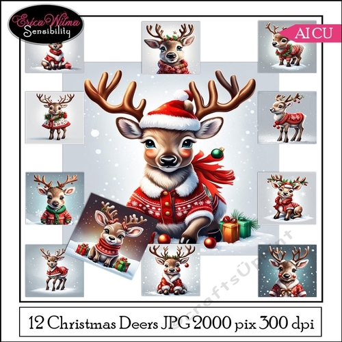 EW AI Cup Xmas Deers 01