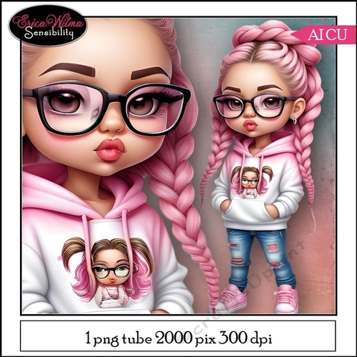 EW AI Chibi Girl 01 2024