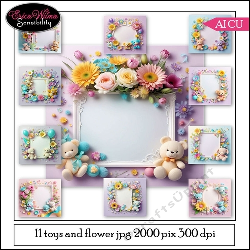 EW AI Cup Toys and Flower Frames 01 2024
