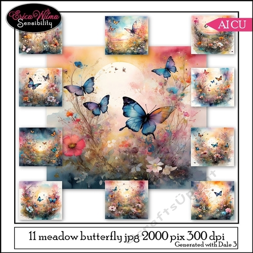 EW AI Cup Meadow and Butterflys