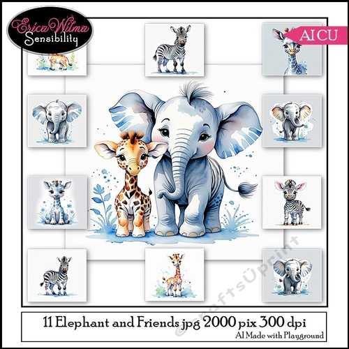 EW AI Cup Elephant and Friends 02 2024