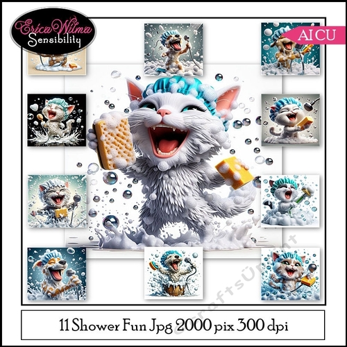 EW AI Cup Animals Shower Fun 01 2024