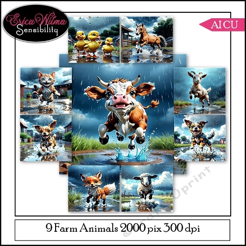 EW A4 Cup Farm Animals Rain 01 2024