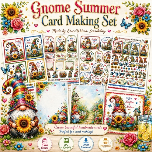 EW AI Card Making Set Gnome Summer 1 2026