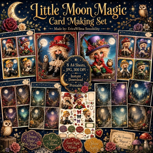 EW AI Card Making Set Little Moon Magic 2026