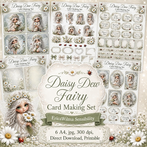 EW AI Card Making Set Daisy Dew Fairy 2026