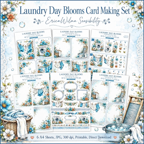 EW AI Card Making Set Laundry Day Blooms 2026