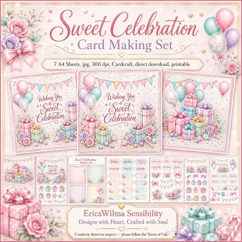 EW AI Card Making Set Sweet Celebraion 2026