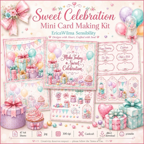 EW AI Mini Card Making Set Sweet Celebraion 2026