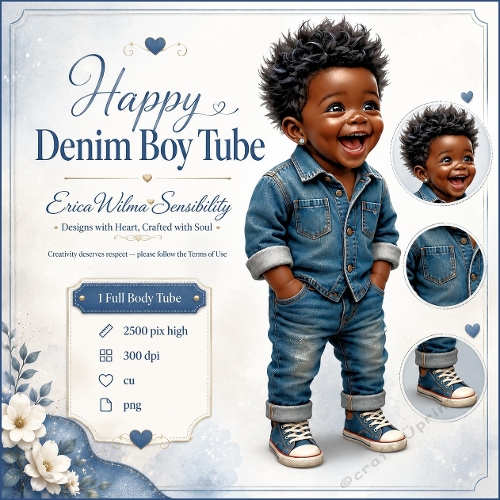 EW AI Happy Denim Boy Tube 2026