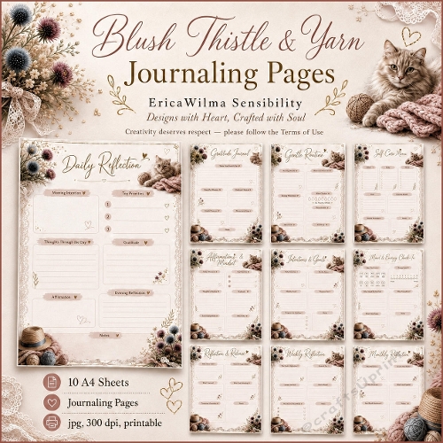 EW AI Journaling Set Blush Thistle & Yarn 2026