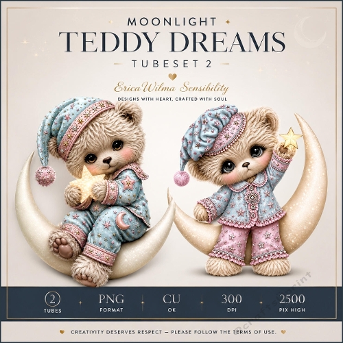 EW AI tubeset 2 Moonlight Teddy Dreams 2026