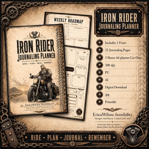 EW AI Iron Rider - Journaling Planner