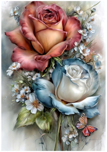 EW A4 Flower 123