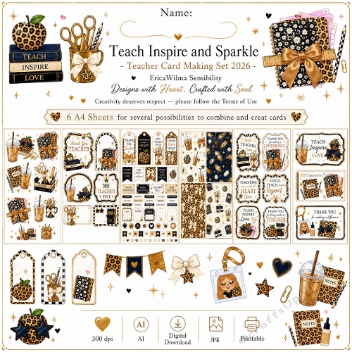 EW AI Teach Inspire and Sparkle - Card Making Set 2026
