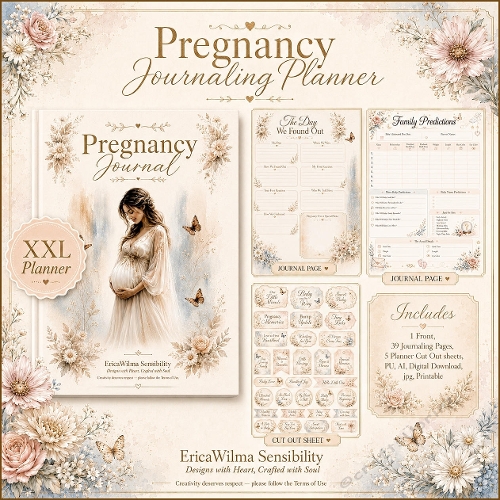 EW AI Pregnancy - Journaling Planner 2026