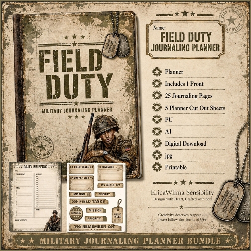 EW AI Field Duty - Journaling Planner 2026
