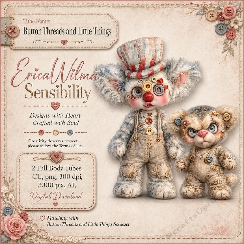 EW AI Button Threads and Little Things - Tubeset