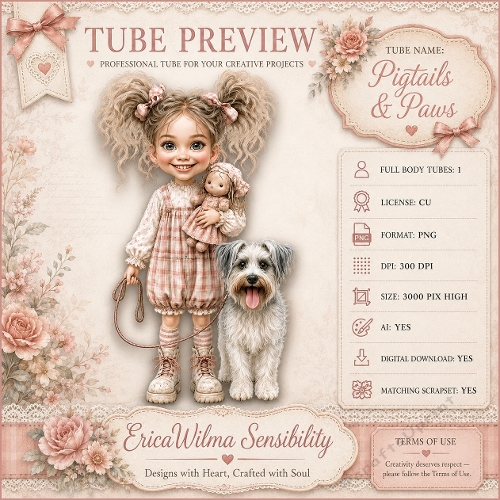 EW AI Pigtails and Paws - Tube 2026