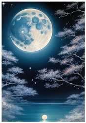 EW A4 Japanese water painting