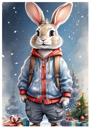 EW A4 Xmas Bunny 02