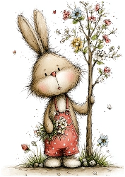 EW A4 Bunny 19
