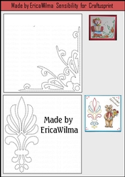 Stitching Patterns Border Frame 04