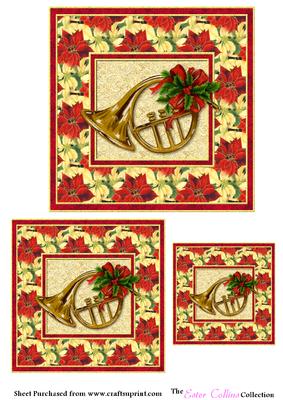 Christmas Horn Toppers