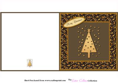 Christmas Tree Square Cut and Fold