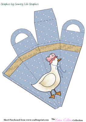 Feathered Friend Icicle Favor Box