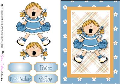 Cheerleader Card Front