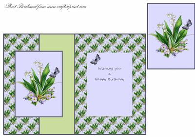 Lily of the Valley Fold Back