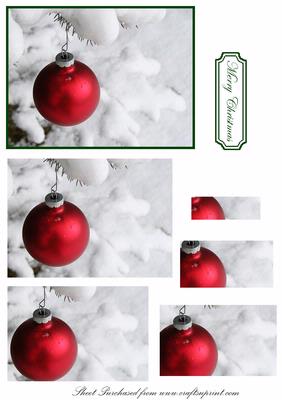 Christmas Bauble Pyramid