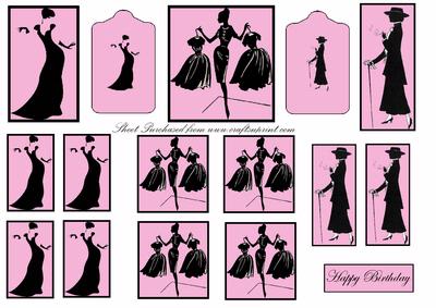 Pink Chic Toppers