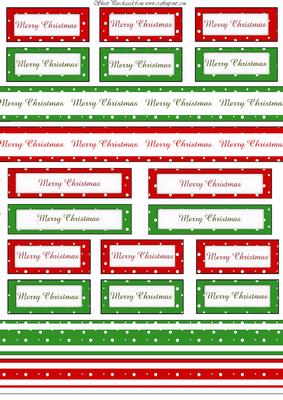 Christmas Greeting Strips2