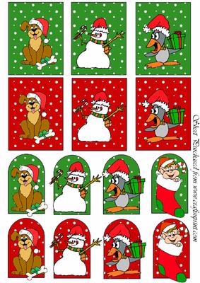 Christmas Tags & Toppers