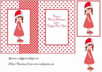 Santa Suzie Fold Back