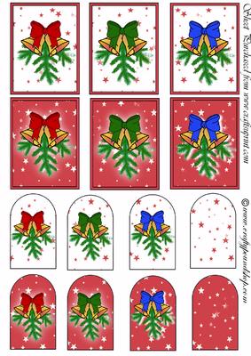 Christmas Bells Red