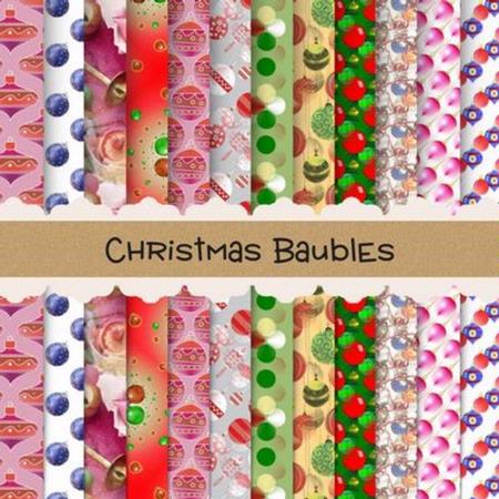 Christmas Baubles Paper Pack